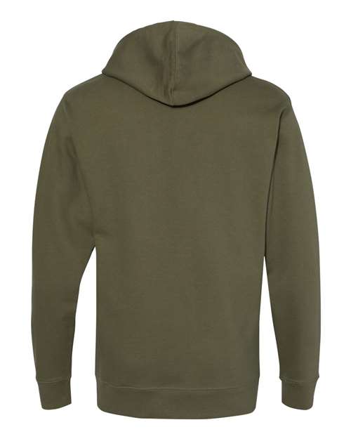 Independent Trading Co. SS4500, Unisex Midweight Hooded Sweatshirt, Army