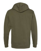 Independent Trading Co. SS4500, Unisex Midweight Hooded Sweatshirt, Army