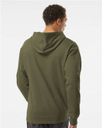 Independent Trading Co. SS4500, Unisex Midweight Hooded Sweatshirt, Army