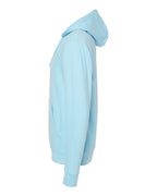 Independent Trading Co. SS4500, Unisex Midweight Hooded Sweatshirt, Blue Aqua