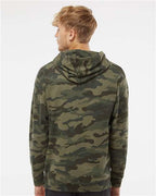 Independent Trading Co. SS4500, Unisex Midweight Hooded Sweatshirt, Forest Camo