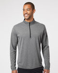 Adidas A401, Men's Ultimate365 Lightweight Quarter-zip Pullover, Black