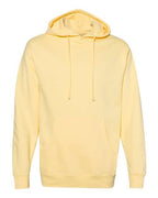 Independent Trading Co. SS4500, Unisex Midweight Hooded Sweatshirt, Light Yellow