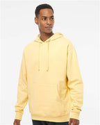 Independent Trading Co. SS4500, Unisex Midweight Hooded Sweatshirt, Light Yellow