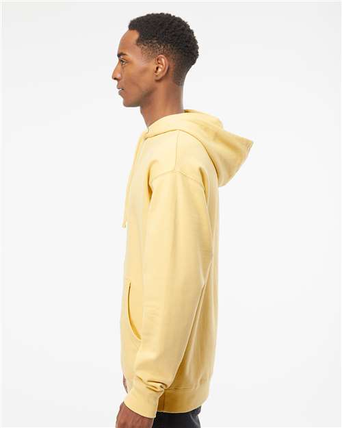 Independent Trading Co. SS4500, Unisex Midweight Hooded Sweatshirt, Light Yellow