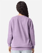 Comfort Colors 1566, Unisex Garment-dyed Crewneck Sweatshirt, Orchid