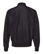 Independent Trading Co. EXP52BMR, Unisex Lightweight Bomber Jacket, Black