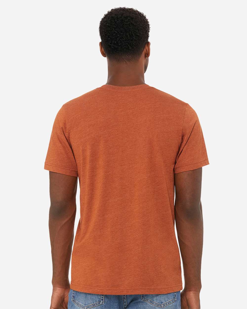 BELLA + CANVAS 3001CVC, T-Shirts - Premium, Heather Autumn