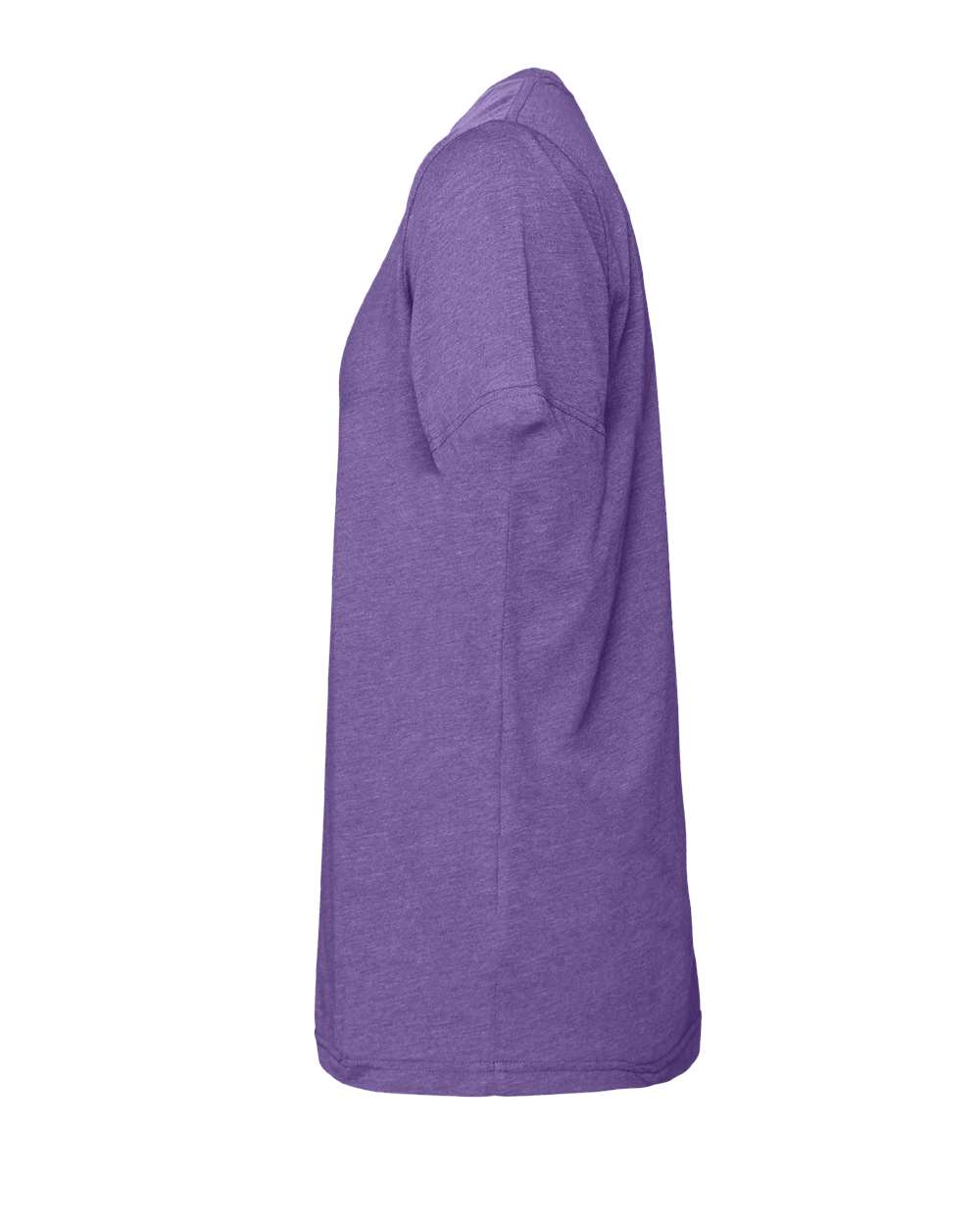 BELLA + CANVAS 3001CVC, T-Shirts - Premium, Heather Lapis