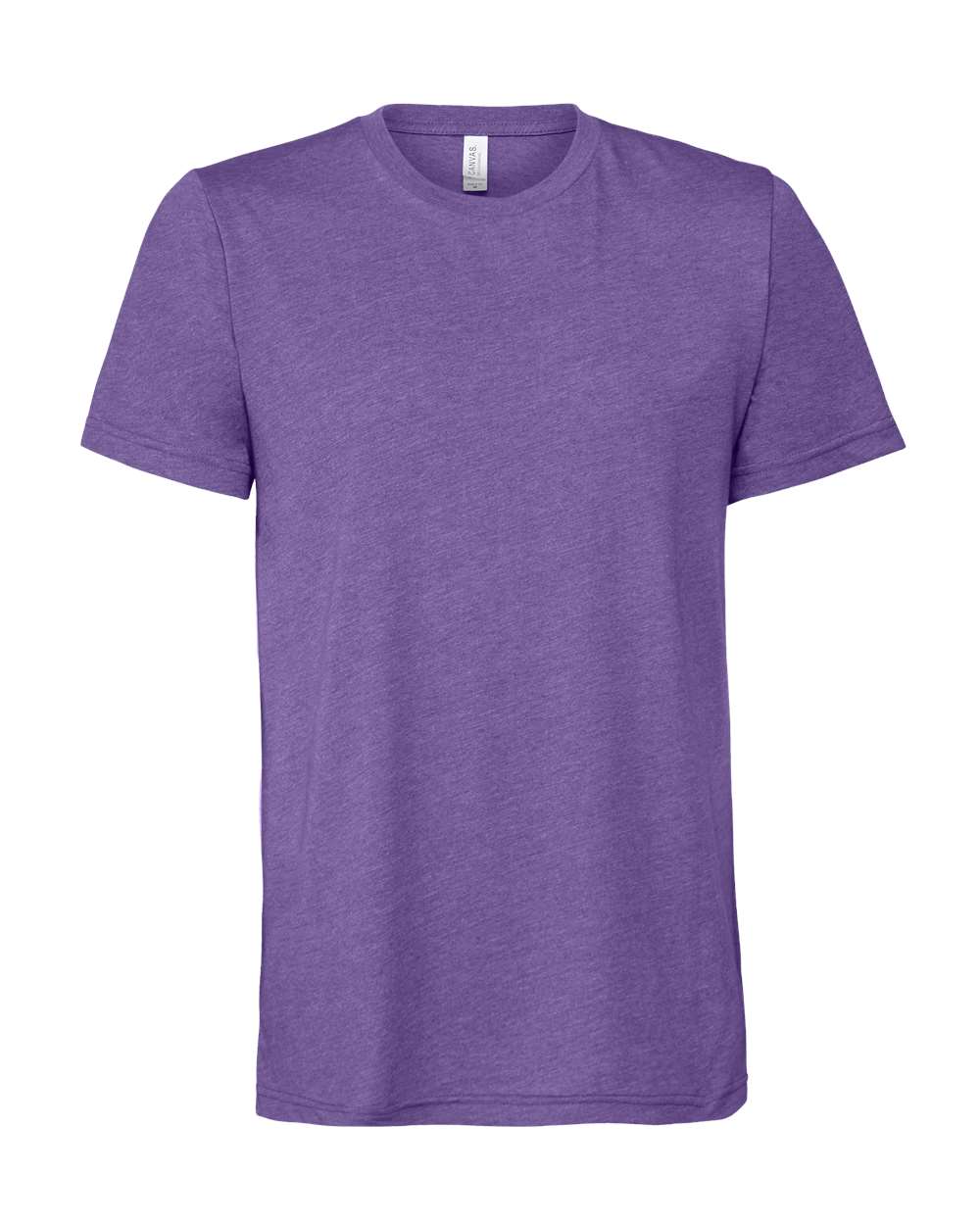 BELLA + CANVAS 3001CVC, T-Shirts - Premium, Heather Lapis