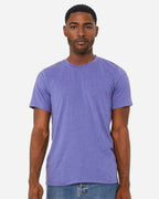 BELLA + CANVAS 3001CVC, T-Shirts - Premium, Heather Lapis