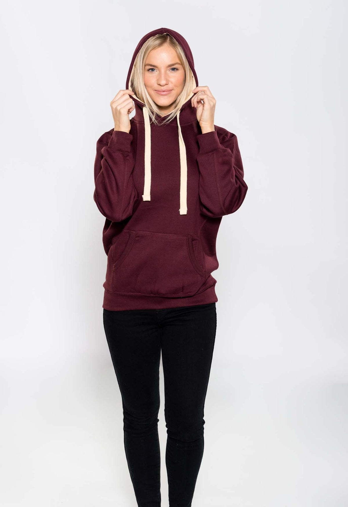 Milltex Sportswear 777, Super Heavy Weight Ultimate Hoodie, Maroon