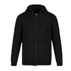 Muskoka Trail L00785, - Yolo - Adult Full-zip Hooded Sweatshirt W/ Sherpa Fleece, Black