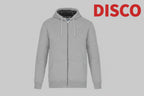 Muskoka Trail L00785, - Yolo - Adult Full-zip Hooded Sweatshirt W/ Sherpa Fleece, Silver Heather