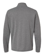Adidas A401, Men's Ultimate365 Lightweight Quarter-zip Pullover, Black Heather