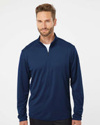 Adidas A401, Men's Ultimate365 Lightweight Quarter-zip Pullover, Collegiate Navy