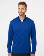 Adidas A401, Men's Ultimate365 Lightweight Quarter-zip Pullover, Collegiate Royal