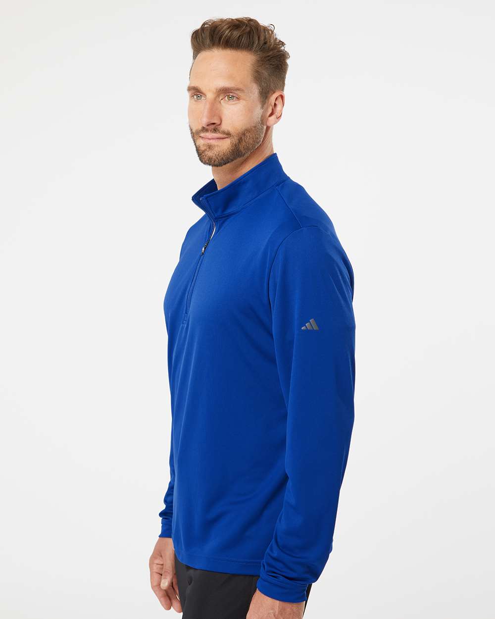 Adidas A401, Men's Ultimate365 Lightweight Quarter-zip Pullover, Collegiate Royal