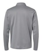 Adidas A401, Men's Ultimate365 Lightweight Quarter-zip Pullover, Grey Three