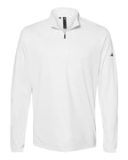 Adidas A401, Men's Ultimate365 Lightweight Quarter-zip Pullover, White