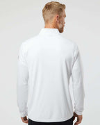 Adidas A401, Men's Ultimate365 Lightweight Quarter-zip Pullover, White