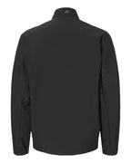 Adidas A267, Men's Wind Resistant Full-zip Jacket, Black/ Black