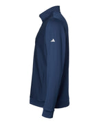 Adidas A295, Men's Textured Quarter-zip Pullover, Collegiate Navy