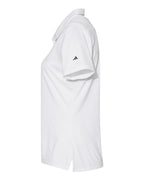 Adidas A325, Women's 3-stripes Shoulder Polo, White/ Black