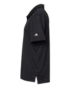 Adidas A324, Men's 3-stripes Chest Polo, Black/ White