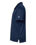 Adidas A324, Men's 3-stripes Chest Polo, Collegiate Navy/ White