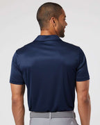 Adidas A324, Men's 3-stripes Chest Polo, Collegiate Navy/ White
