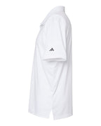 Adidas A324, Men's 3-stripes Chest Polo, White/ Black