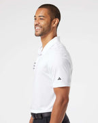 Adidas A324, Men's 3-stripes Chest Polo, White/ Black