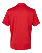 Adidas A324, Men's 3-stripes Chest Polo, Collegiate Red/ Black