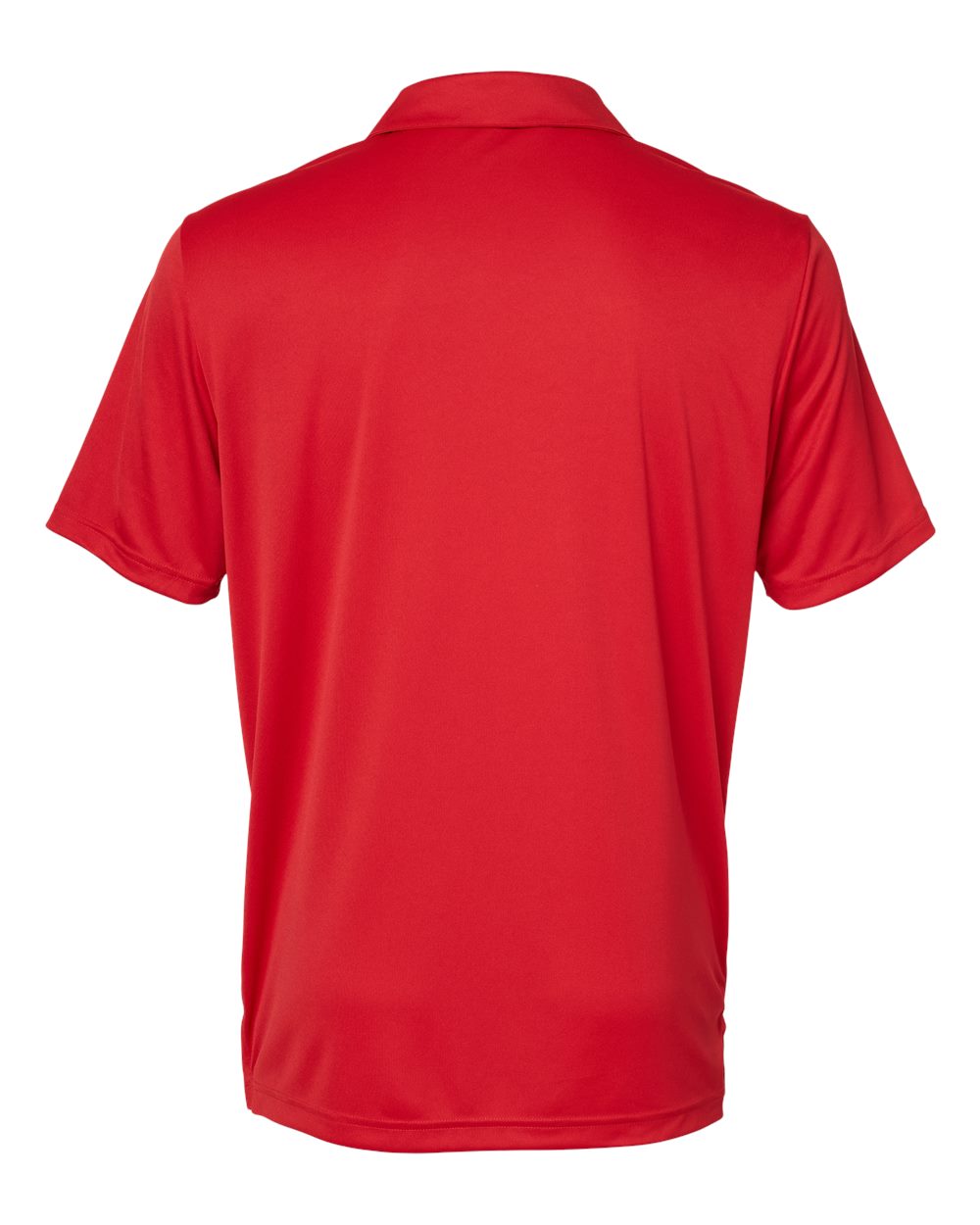 Adidas A324, Men's 3-stripes Chest Polo, Collegiate Red/ Black