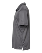 Adidas A324, Men's 3-stripes Chest Polo, Grey Five/ Black