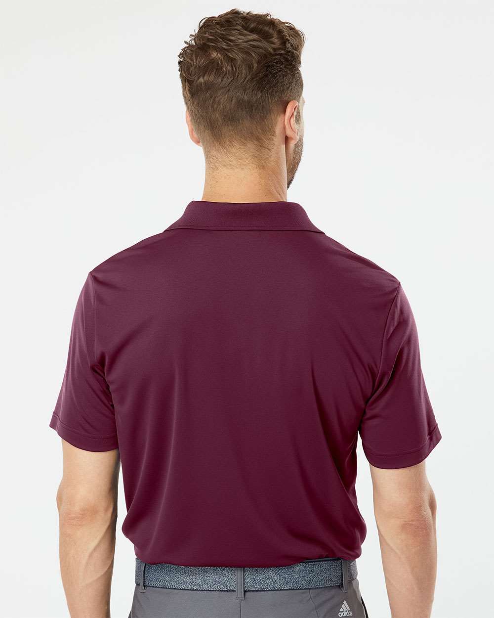 Adidas A230, Men's Performance Polo, Maroon