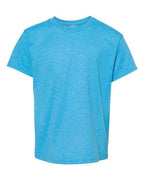 Gildan 543, 5000b Youth Heavy Cotton T-shirt, Heather Sapphire