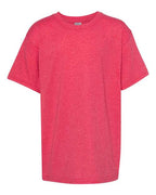 Gildan 5000B, Youth Heavy Cotton T-shirt, Heather Red