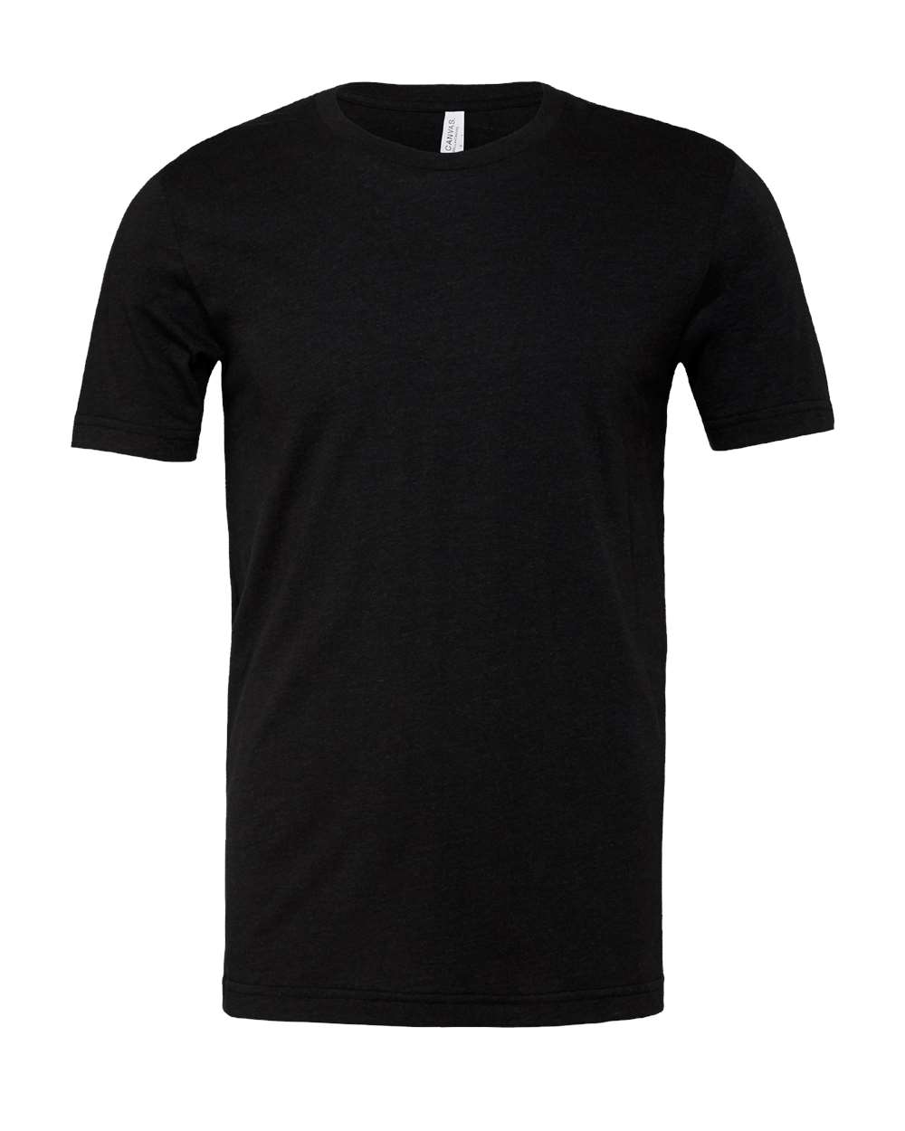 BELLA + CANVAS 3001CVC, T-Shirts - Premium, Black Heather
