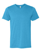 BELLA + CANVAS 3001CVC, T-Shirts - Premium, Heather Aqua