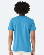 BELLA + CANVAS 3001CVC, T-Shirts - Premium, Heather Aqua