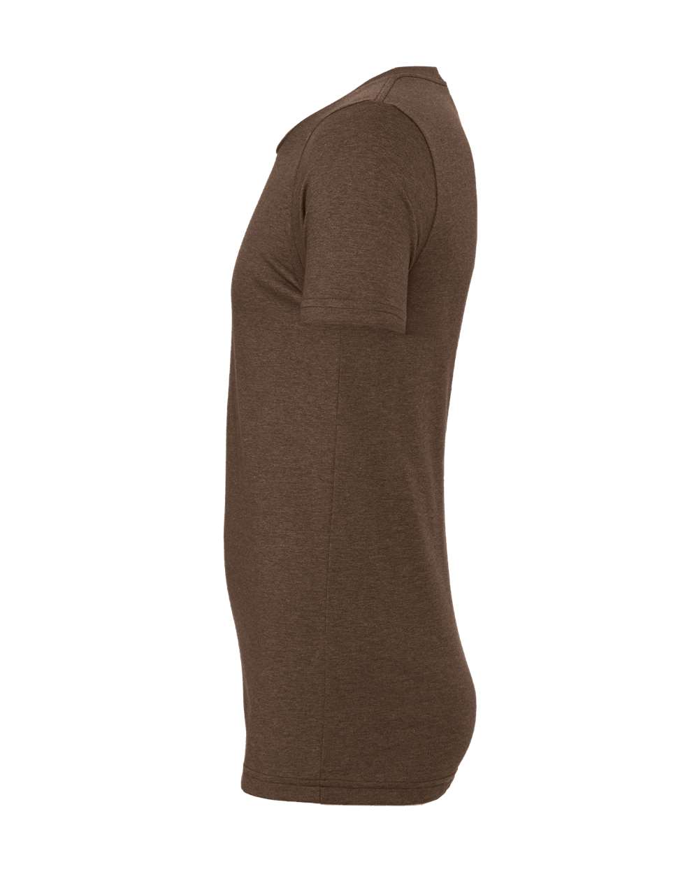 BELLA + CANVAS 3001CVC, T-Shirts - Premium, Heather Brown