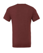 BELLA + CANVAS 3001CVC, T-Shirts - Premium, Heather Cardinal
