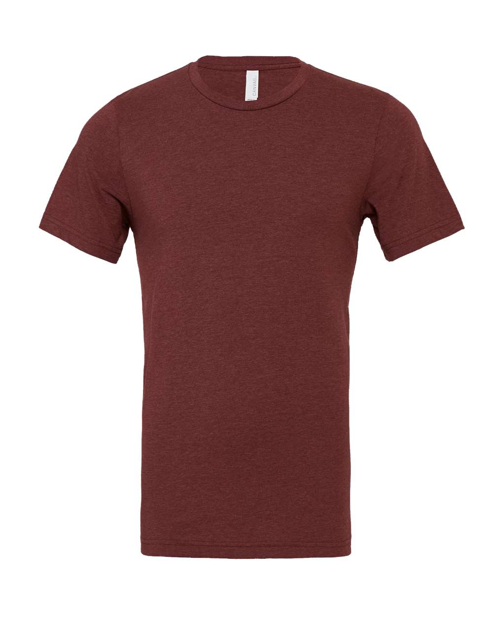 BELLA + CANVAS 3001CVC, T-Shirts - Premium, Heather Cardinal