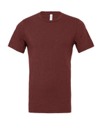 BELLA + CANVAS 3001CVC, T-Shirts - Premium, Heather Cardinal