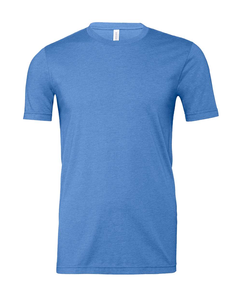 BELLA + CANVAS 3001CVC, T-Shirts - Premium, Heather Columbia Blue