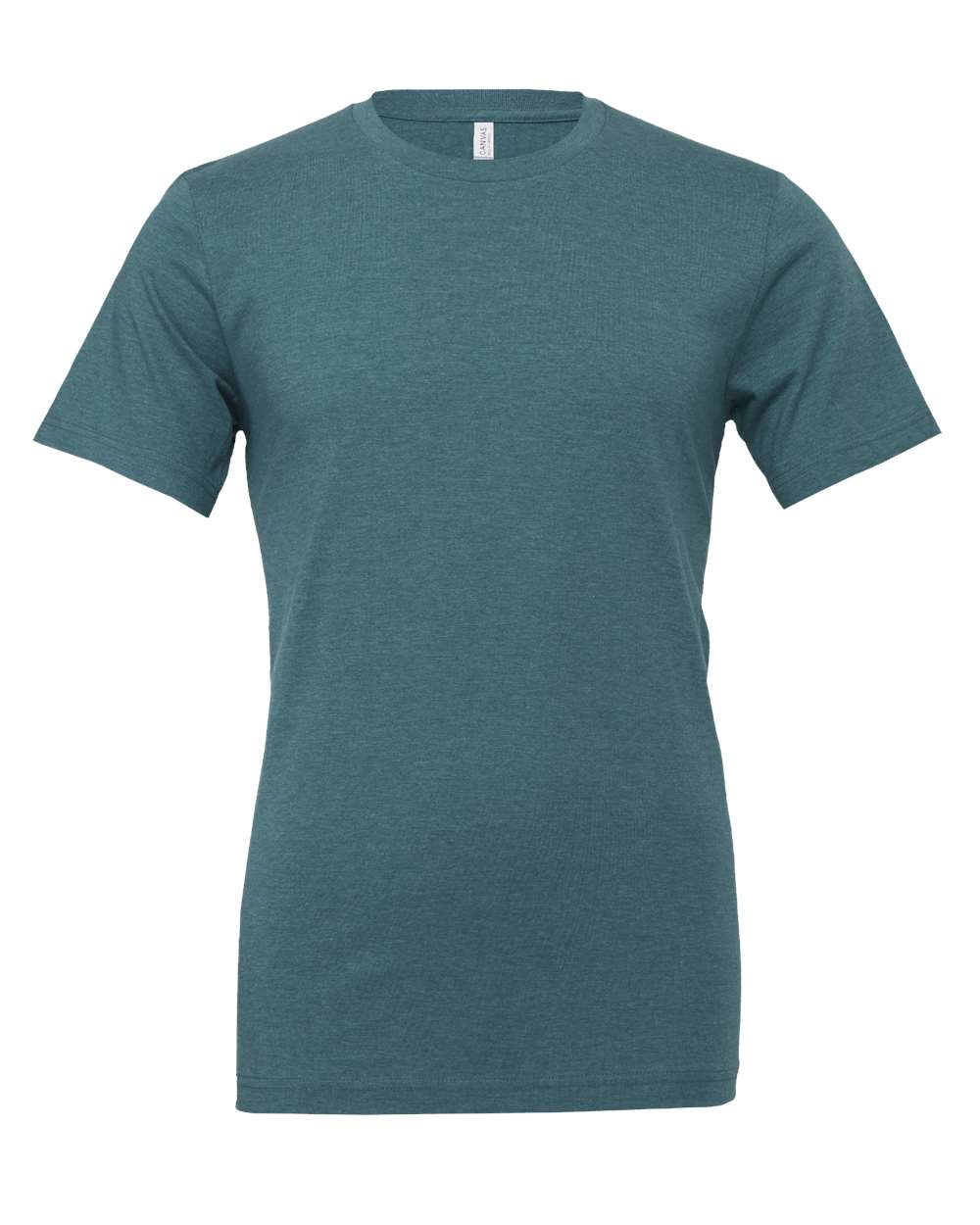 BELLA + CANVAS 3001CVC, T-Shirts - Premium, Heather Deep Teal