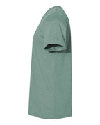 BELLA + CANVAS 3001CVC, T-Shirts - Premium, Heather Dusty Blue