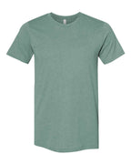 BELLA + CANVAS 3001CVC, T-Shirts - Premium, Heather Dusty Blue